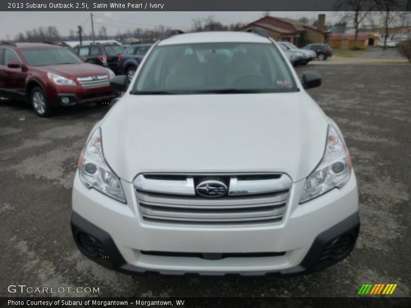 Satin White Pearl / Ivory 2013 Subaru Outback 2.5i