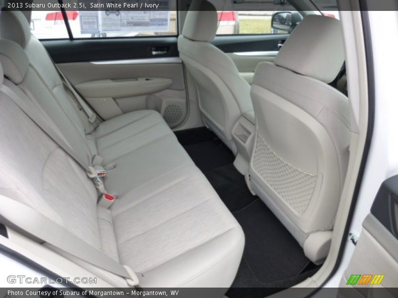 Satin White Pearl / Ivory 2013 Subaru Outback 2.5i