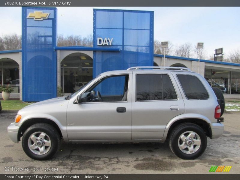 Silver / Gray 2002 Kia Sportage 4x4