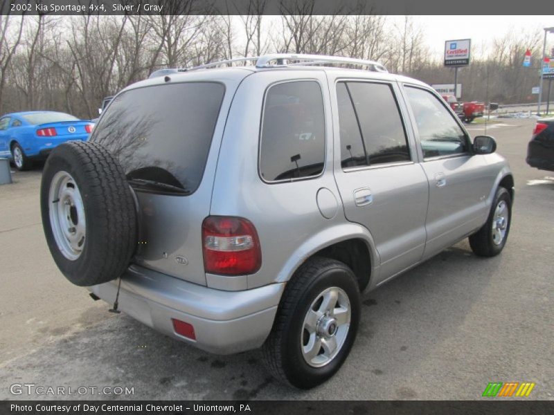 Silver / Gray 2002 Kia Sportage 4x4