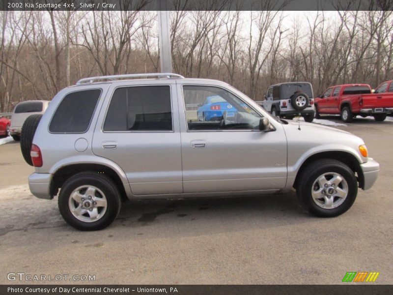 Silver / Gray 2002 Kia Sportage 4x4