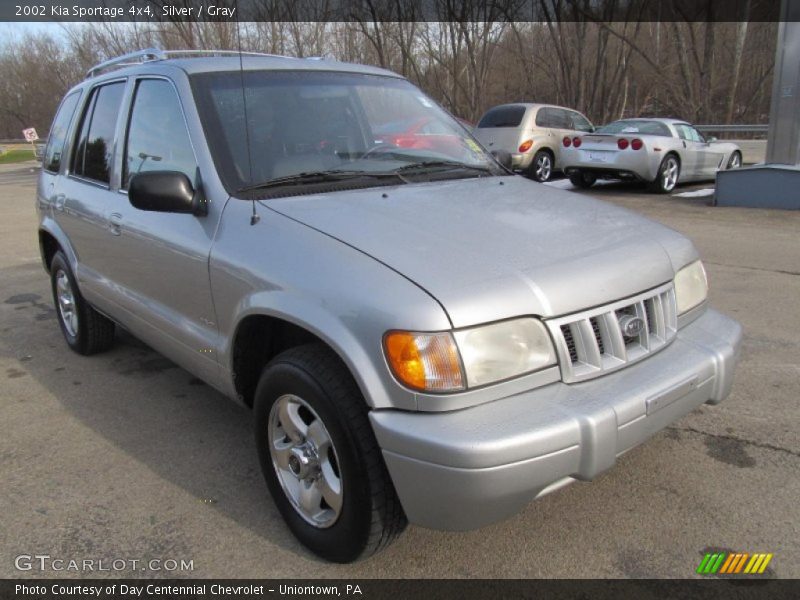 Silver / Gray 2002 Kia Sportage 4x4