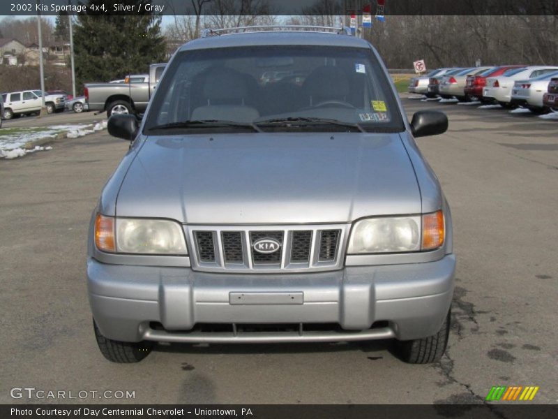 Silver / Gray 2002 Kia Sportage 4x4