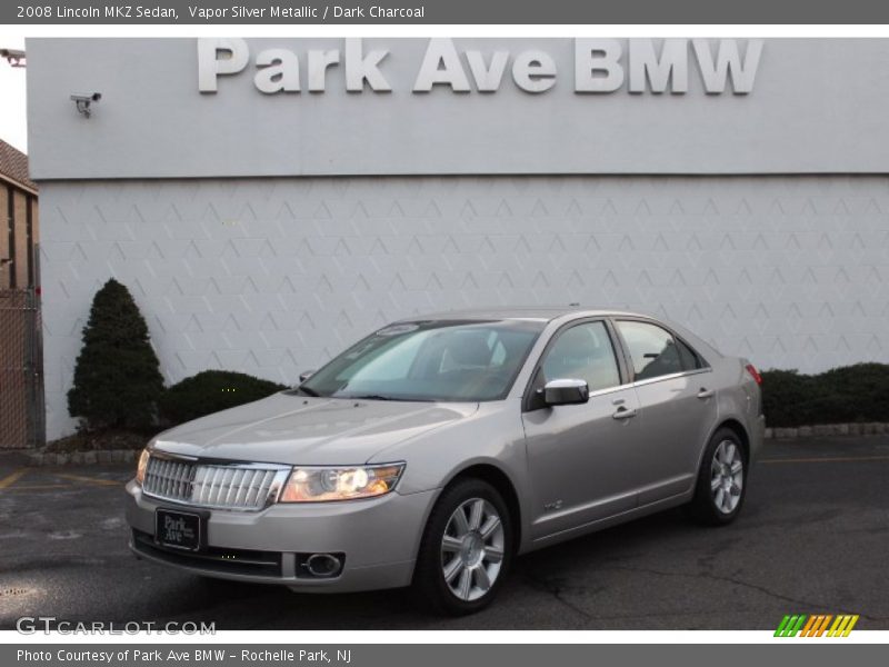 Vapor Silver Metallic / Dark Charcoal 2008 Lincoln MKZ Sedan