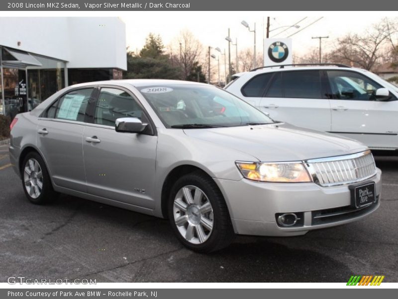 Vapor Silver Metallic / Dark Charcoal 2008 Lincoln MKZ Sedan