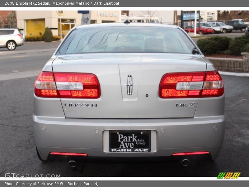 Vapor Silver Metallic / Dark Charcoal 2008 Lincoln MKZ Sedan