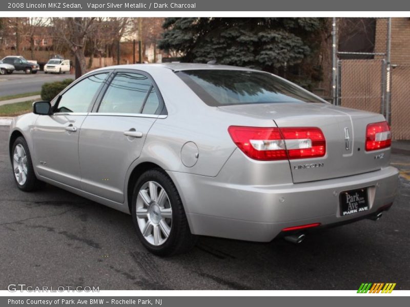 Vapor Silver Metallic / Dark Charcoal 2008 Lincoln MKZ Sedan
