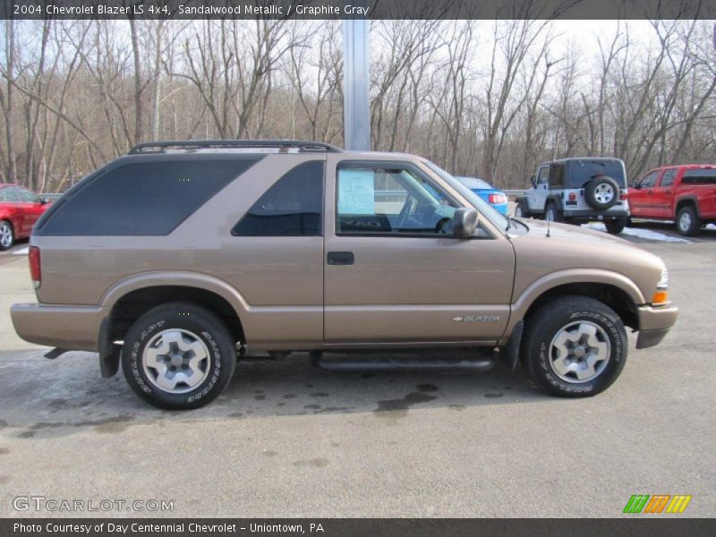  2004 Blazer LS 4x4 Sandalwood Metallic