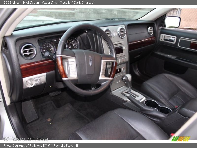 Vapor Silver Metallic / Dark Charcoal 2008 Lincoln MKZ Sedan