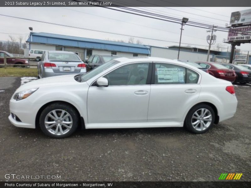 Satin White Pearl / Ivory 2013 Subaru Legacy 2.5i Limited