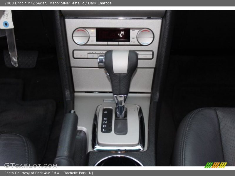 Vapor Silver Metallic / Dark Charcoal 2008 Lincoln MKZ Sedan