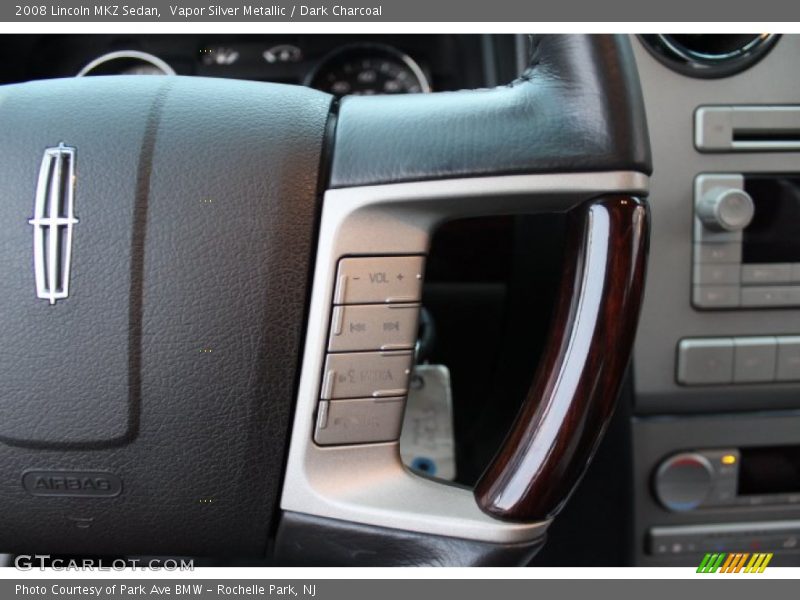 Vapor Silver Metallic / Dark Charcoal 2008 Lincoln MKZ Sedan