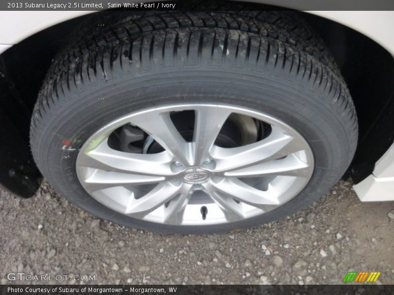 Satin White Pearl / Ivory 2013 Subaru Legacy 2.5i Limited