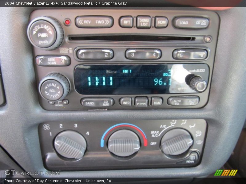 Audio System of 2004 Blazer LS 4x4