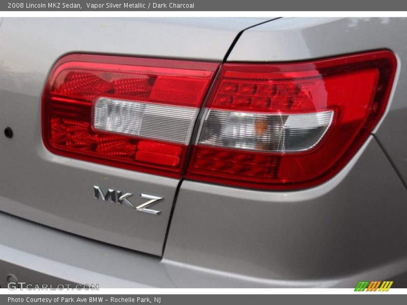 Vapor Silver Metallic / Dark Charcoal 2008 Lincoln MKZ Sedan