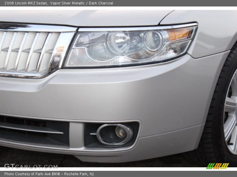 Vapor Silver Metallic / Dark Charcoal 2008 Lincoln MKZ Sedan