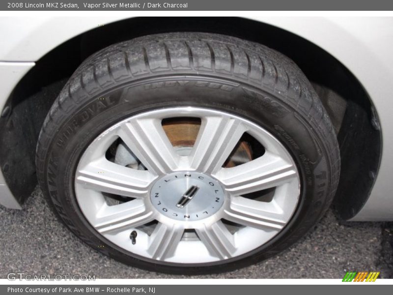 Vapor Silver Metallic / Dark Charcoal 2008 Lincoln MKZ Sedan