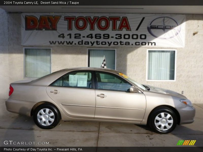 Desert Sand Mica / Taupe 2004 Toyota Camry LE