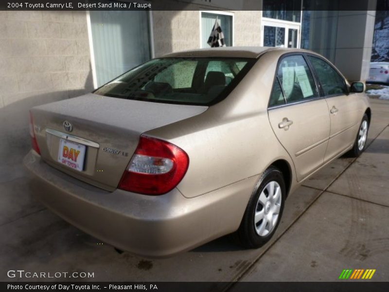 Desert Sand Mica / Taupe 2004 Toyota Camry LE