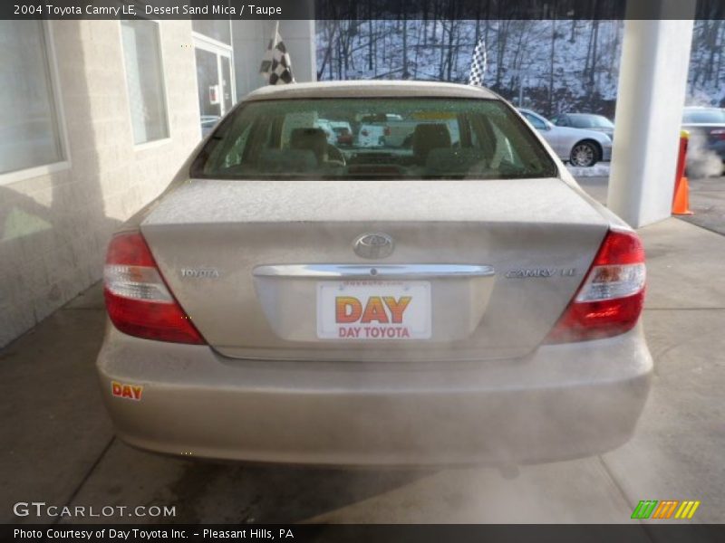 Desert Sand Mica / Taupe 2004 Toyota Camry LE