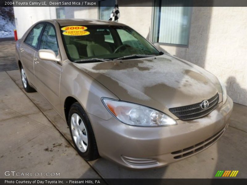 Desert Sand Mica / Taupe 2004 Toyota Camry LE