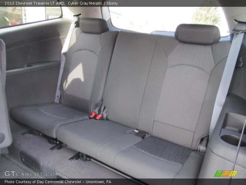 Cyber Gray Metallic / Ebony 2013 Chevrolet Traverse LT AWD