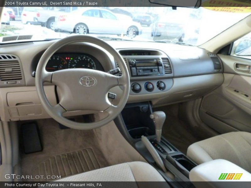 Desert Sand Mica / Taupe 2004 Toyota Camry LE