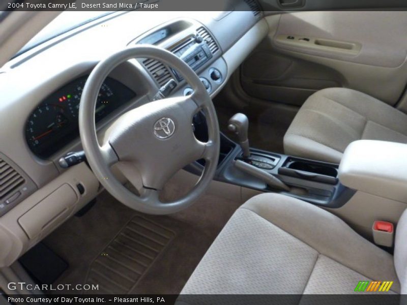 Desert Sand Mica / Taupe 2004 Toyota Camry LE