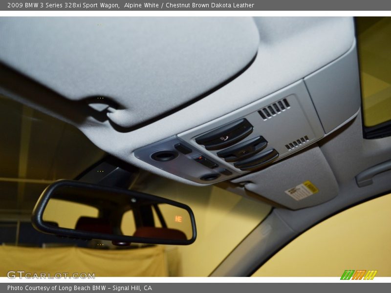 Alpine White / Chestnut Brown Dakota Leather 2009 BMW 3 Series 328xi Sport Wagon