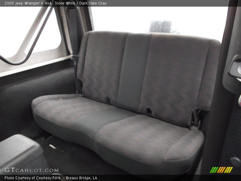 Stone White / Dark Slate Gray 2005 Jeep Wrangler X 4x4