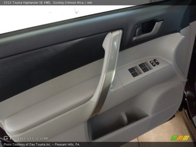Sizzling Crimson Mica / Ash 2013 Toyota Highlander SE 4WD