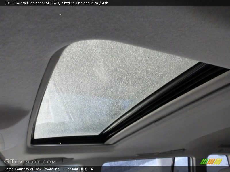 Sizzling Crimson Mica / Ash 2013 Toyota Highlander SE 4WD