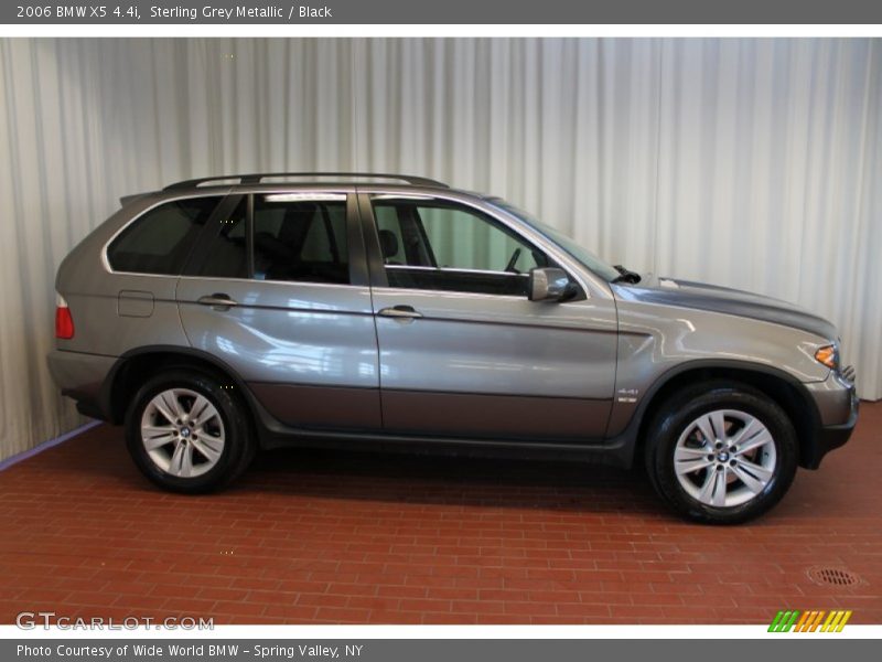Sterling Grey Metallic / Black 2006 BMW X5 4.4i