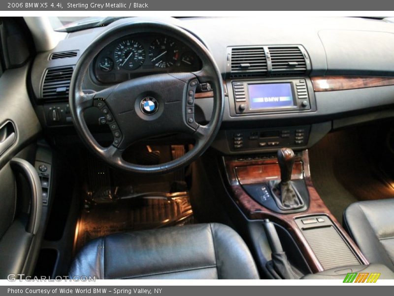 Sterling Grey Metallic / Black 2006 BMW X5 4.4i