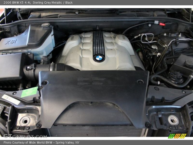Sterling Grey Metallic / Black 2006 BMW X5 4.4i