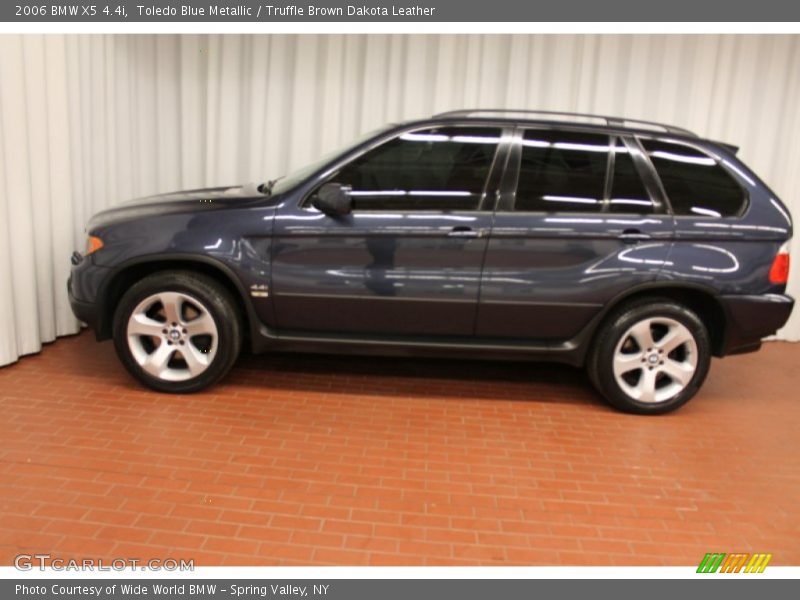 Toledo Blue Metallic / Truffle Brown Dakota Leather 2006 BMW X5 4.4i