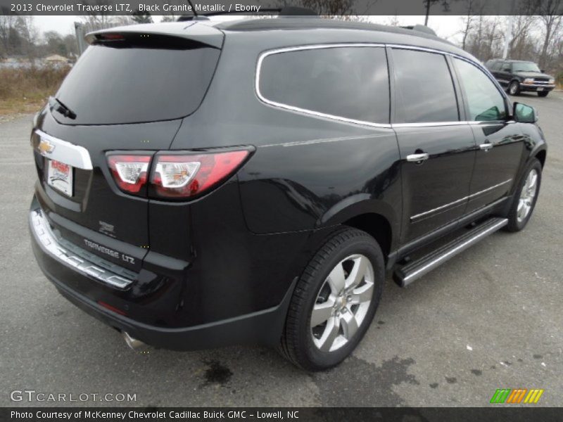 Black Granite Metallic / Ebony 2013 Chevrolet Traverse LTZ