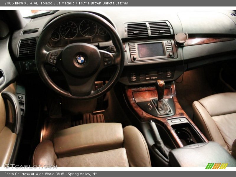 Toledo Blue Metallic / Truffle Brown Dakota Leather 2006 BMW X5 4.4i