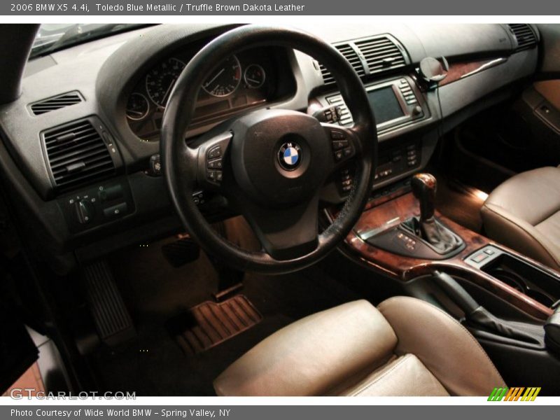 Toledo Blue Metallic / Truffle Brown Dakota Leather 2006 BMW X5 4.4i