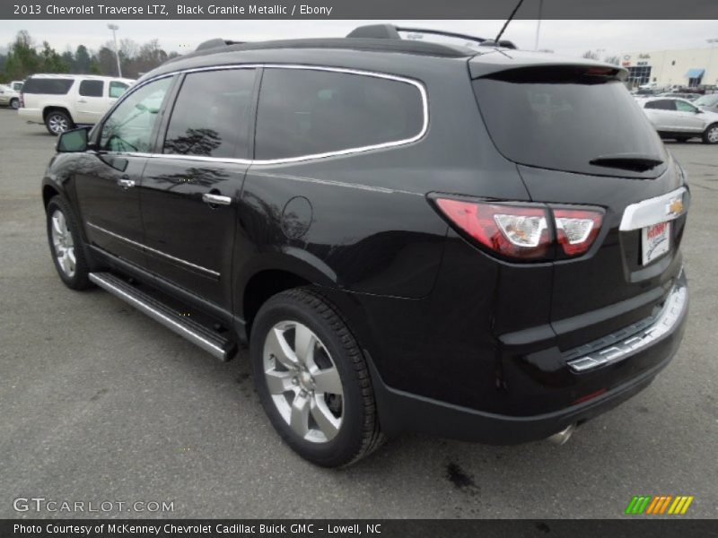 Black Granite Metallic / Ebony 2013 Chevrolet Traverse LTZ