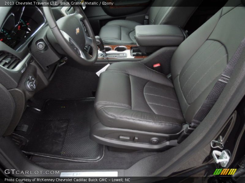 Black Granite Metallic / Ebony 2013 Chevrolet Traverse LTZ