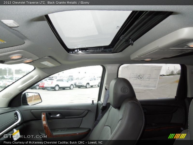 Black Granite Metallic / Ebony 2013 Chevrolet Traverse LTZ