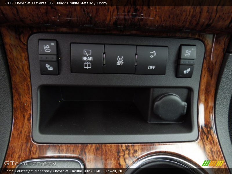Black Granite Metallic / Ebony 2013 Chevrolet Traverse LTZ