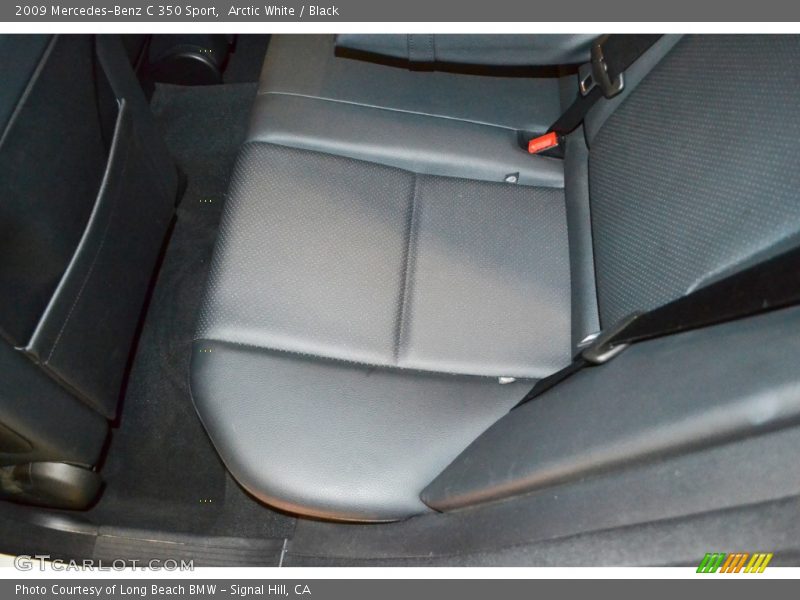 Arctic White / Black 2009 Mercedes-Benz C 350 Sport
