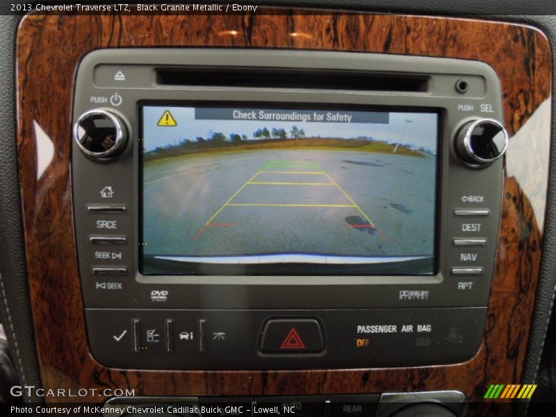 Black Granite Metallic / Ebony 2013 Chevrolet Traverse LTZ