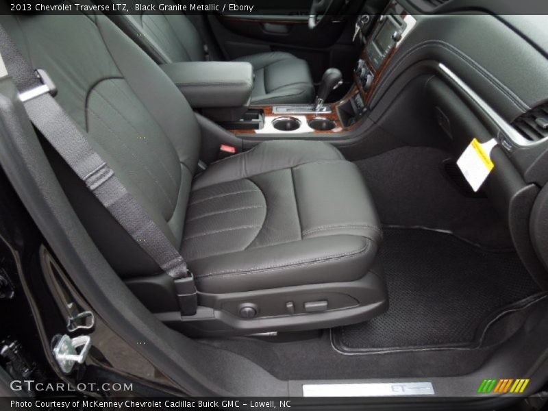 Black Granite Metallic / Ebony 2013 Chevrolet Traverse LTZ