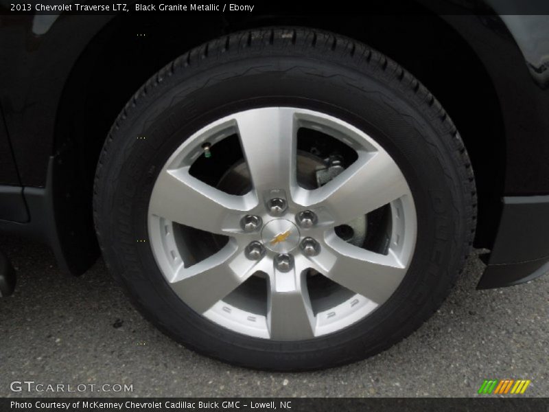 Black Granite Metallic / Ebony 2013 Chevrolet Traverse LTZ