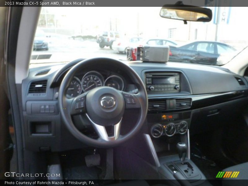 Black Mica / Black 2013 Mazda CX-5 Sport AWD