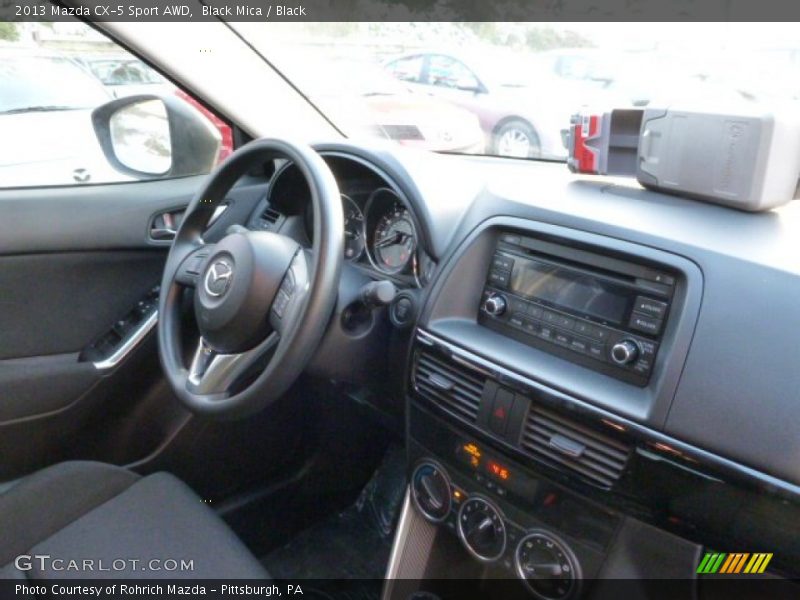 Black Mica / Black 2013 Mazda CX-5 Sport AWD