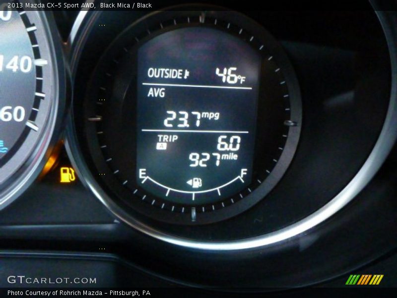 Black Mica / Black 2013 Mazda CX-5 Sport AWD